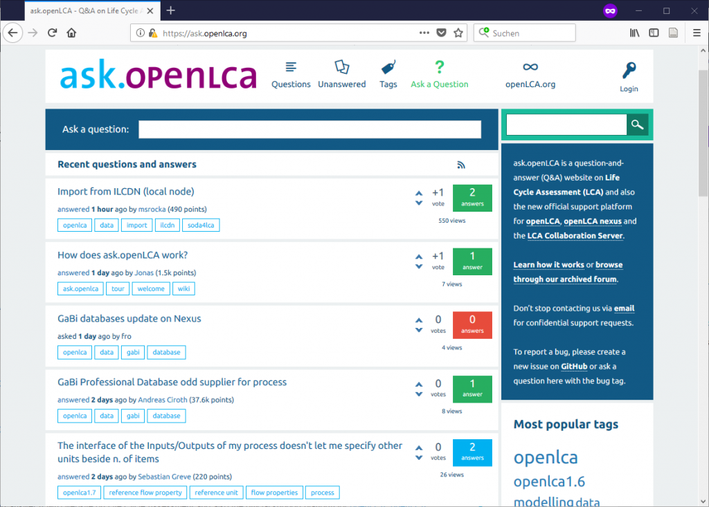 openlca database download